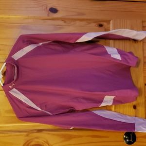 Under Armour 2 tone Women's baselayer mock shirt.